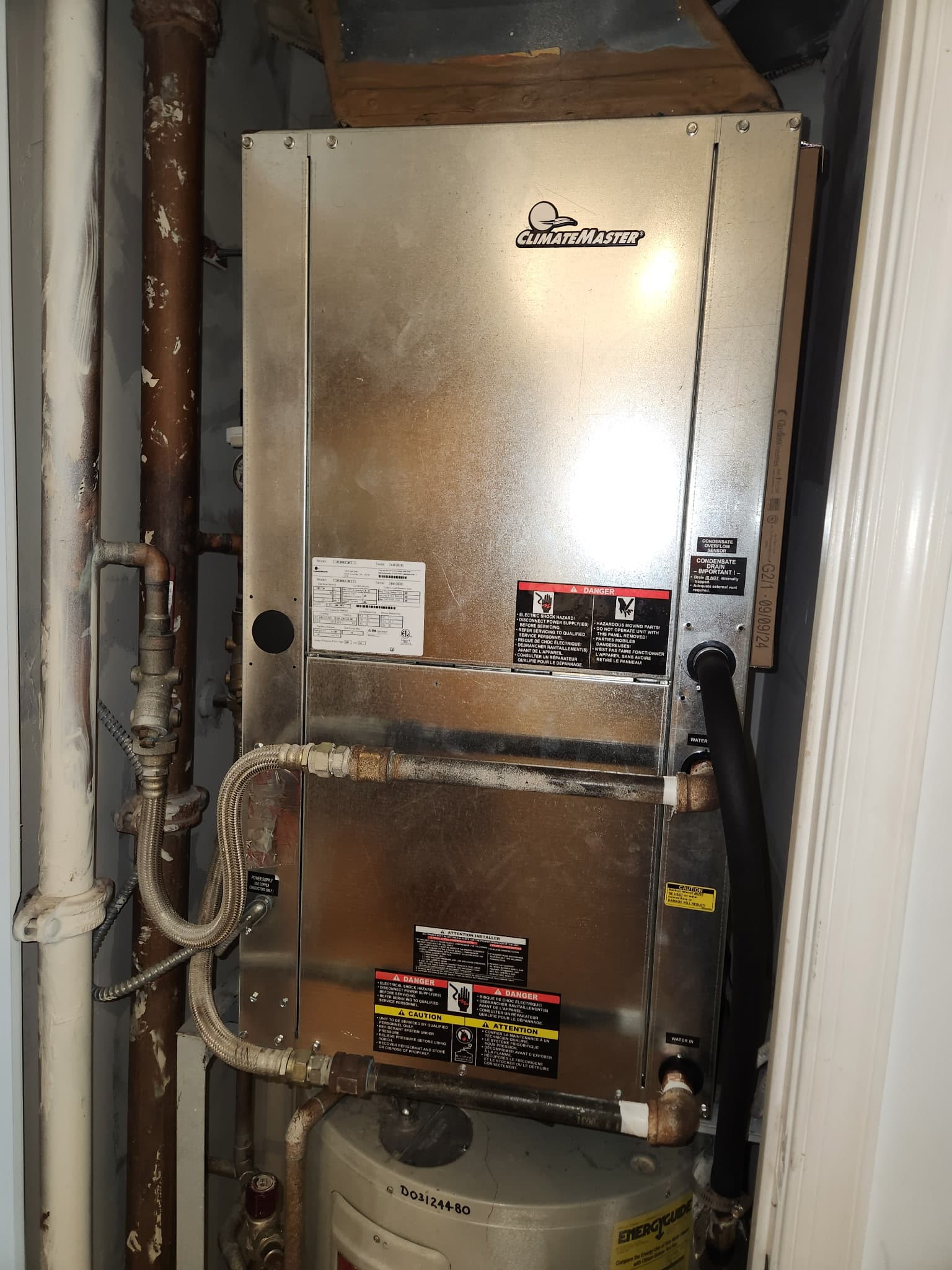 Professional HVAC system installation
